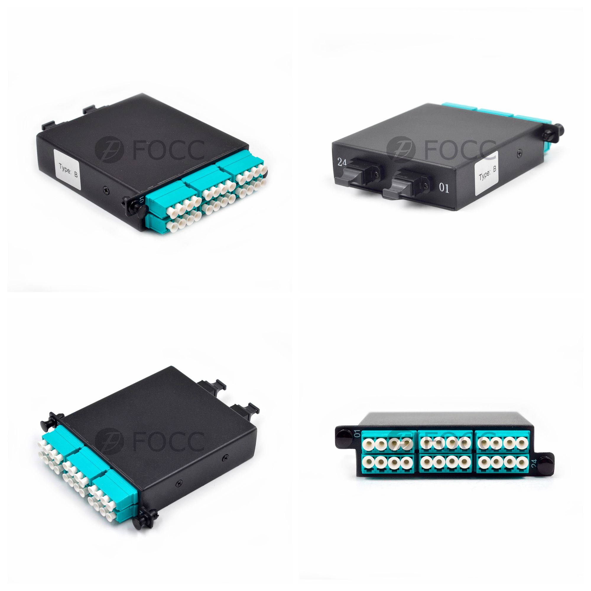 كاسيت MTP-12 MPO/MTP بألياف OM3