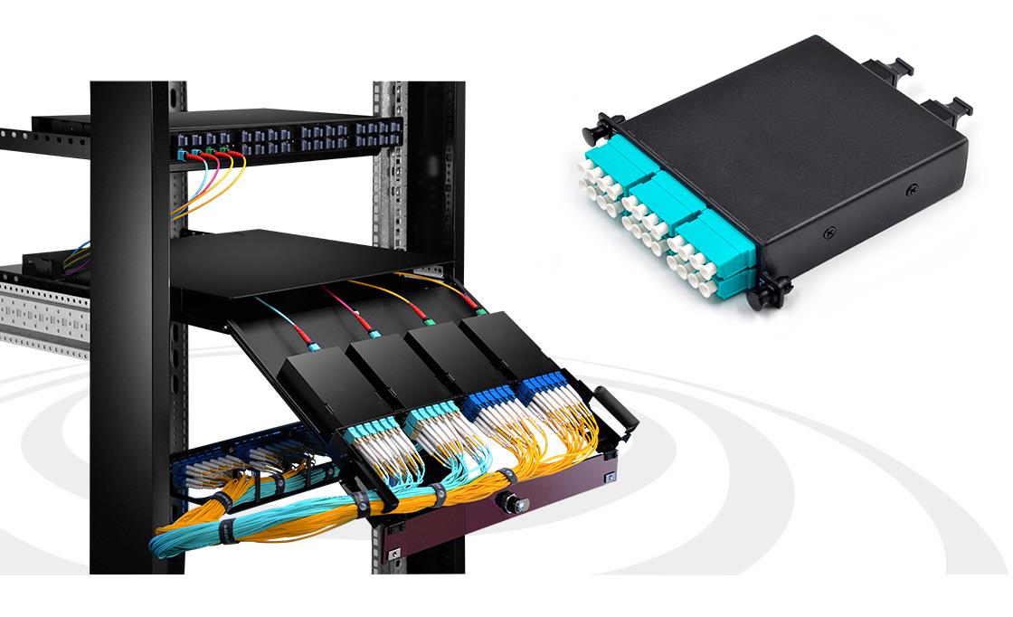 كاسيت MTP/MPO في بيئة عمل