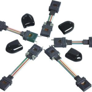 كابل MT-MT لوحدة QSFP - توصيل عالي السرعة لألياف OM3/OM4 لمراكز البيانات والاتصالات