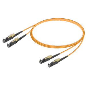 كابل باتش دوبلكس LSH/UPC-LSH/UPC متعدد الأنماط G651.OM1 مقاس 2.0×4.1 مم - كابلات الألياف البصرية عالية الجودة