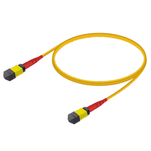 كابل MPO/MTP Elite مود أنثى-أنثى | Base-24 | ألياف Single Mode G657.A2 | قطر 3.0 مم - حلول اتصالات فائقة الكثافة