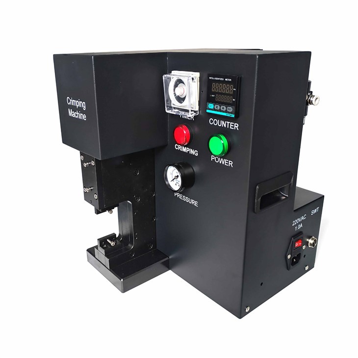 مكبس هوائي احترافي لتثبيت موصلات MTP/MPO مع ضبط ضغط قابل للتعديل حتى 1.7 طن